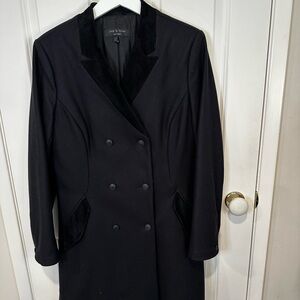 Rag & Bone navy with Black  trim Double-Breasted coats